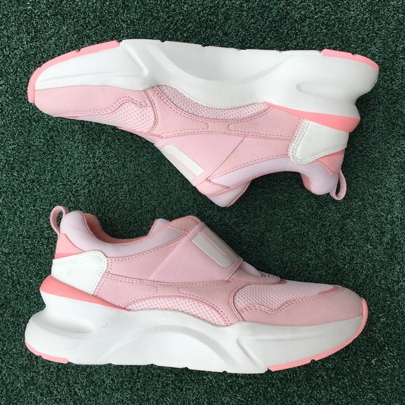 NWT Ugg La Flex Sneaker Posie Pink White 7 - Picture 11 of 13